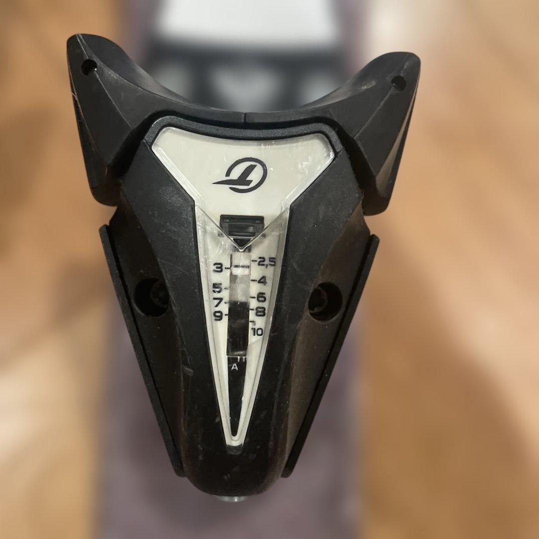 スキー板 ツインチップ　120cm ストック付き