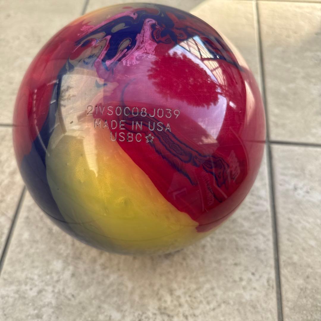 か*ん様 美品　全プラグ済　ストーム　ソリューション　15ポンド　ボウリングボー