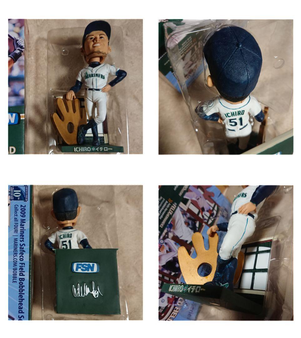 ★★イチロー 2007-09年 球場限定配布 ボブルヘッドドール 当日チケット付