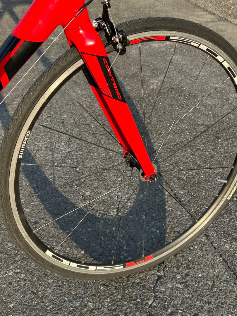 GIANT Contend 2 ロードバイク 2×10速　新品パーツ多用