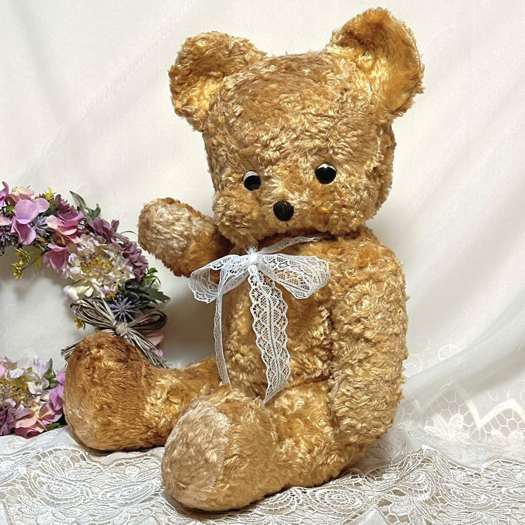 ❤️プクプクほっぺ❤️オランダアンティークベア　テディベア　①