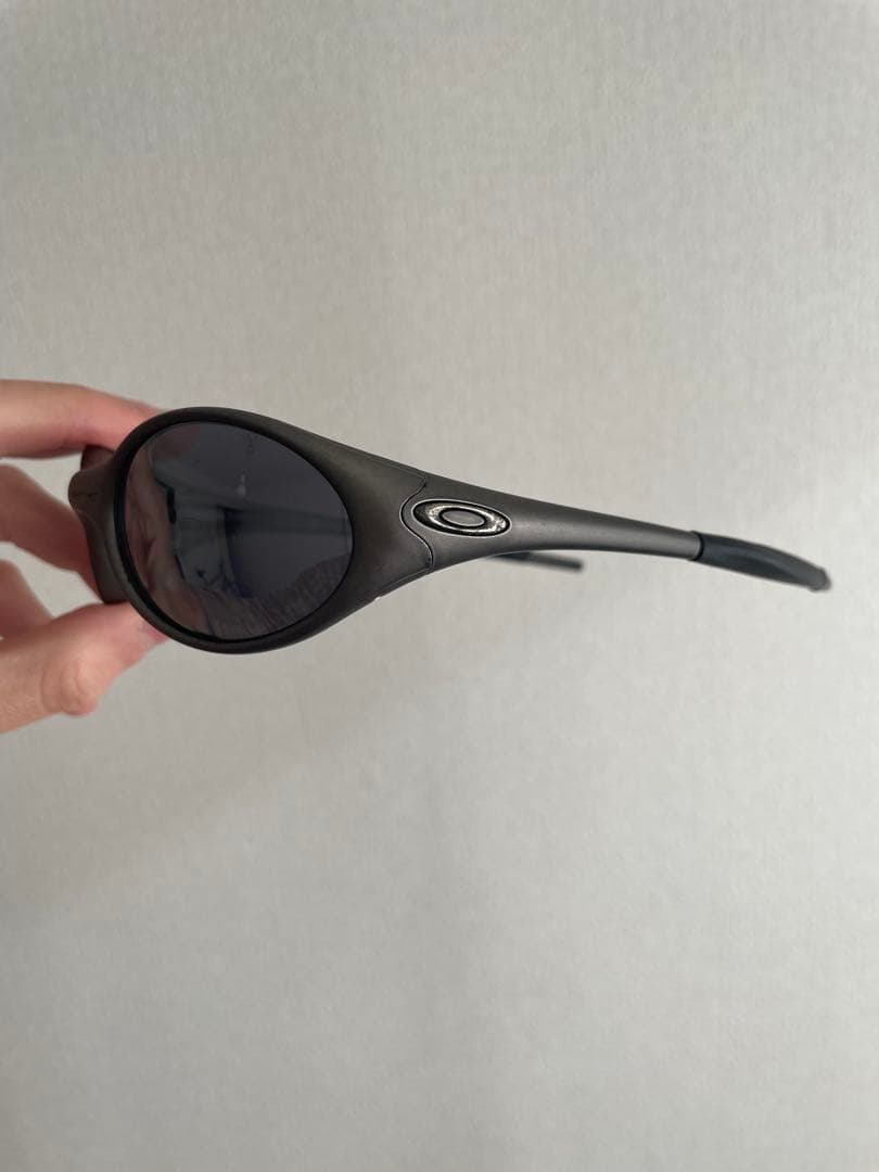 90s オークリー アイジャケット サングラス グレー 値下げ不可