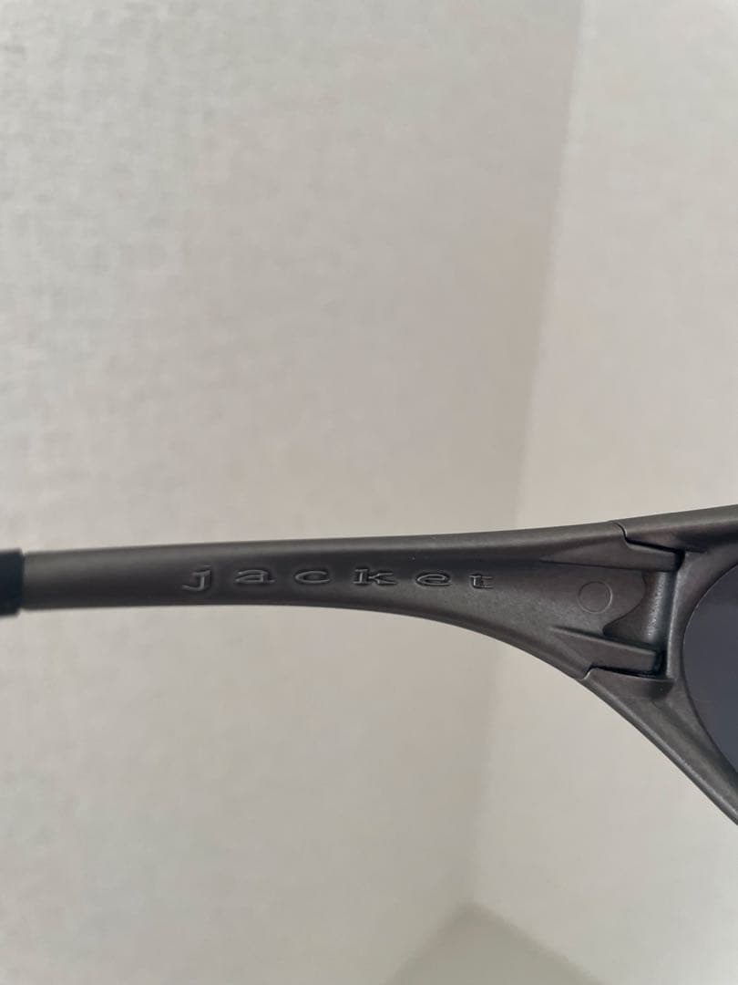 90s オークリー アイジャケット サングラス グレー 値下げ不可