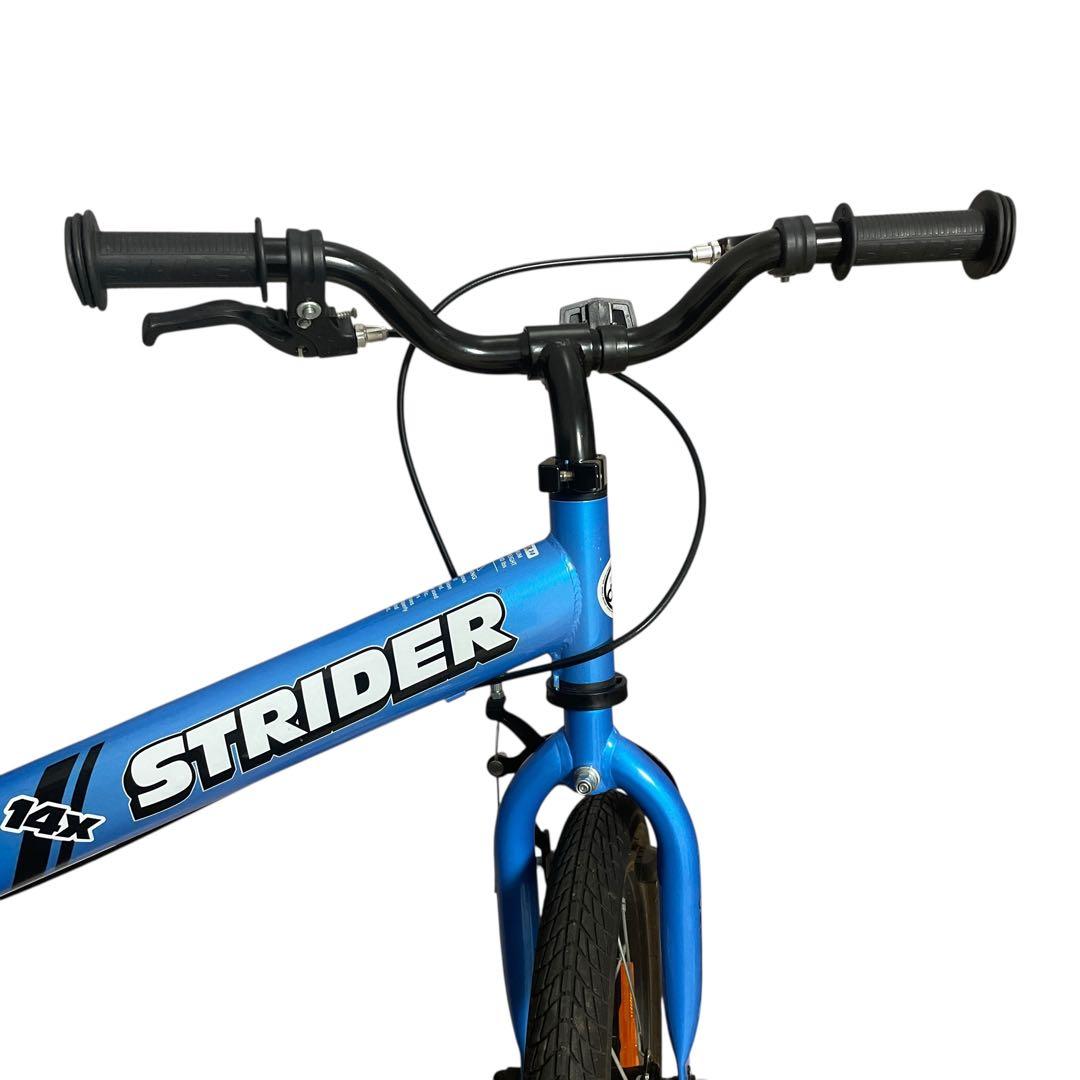 ストライダー STRIDER 14x 幼児用自転車 ブルー スタンド付 送料無料