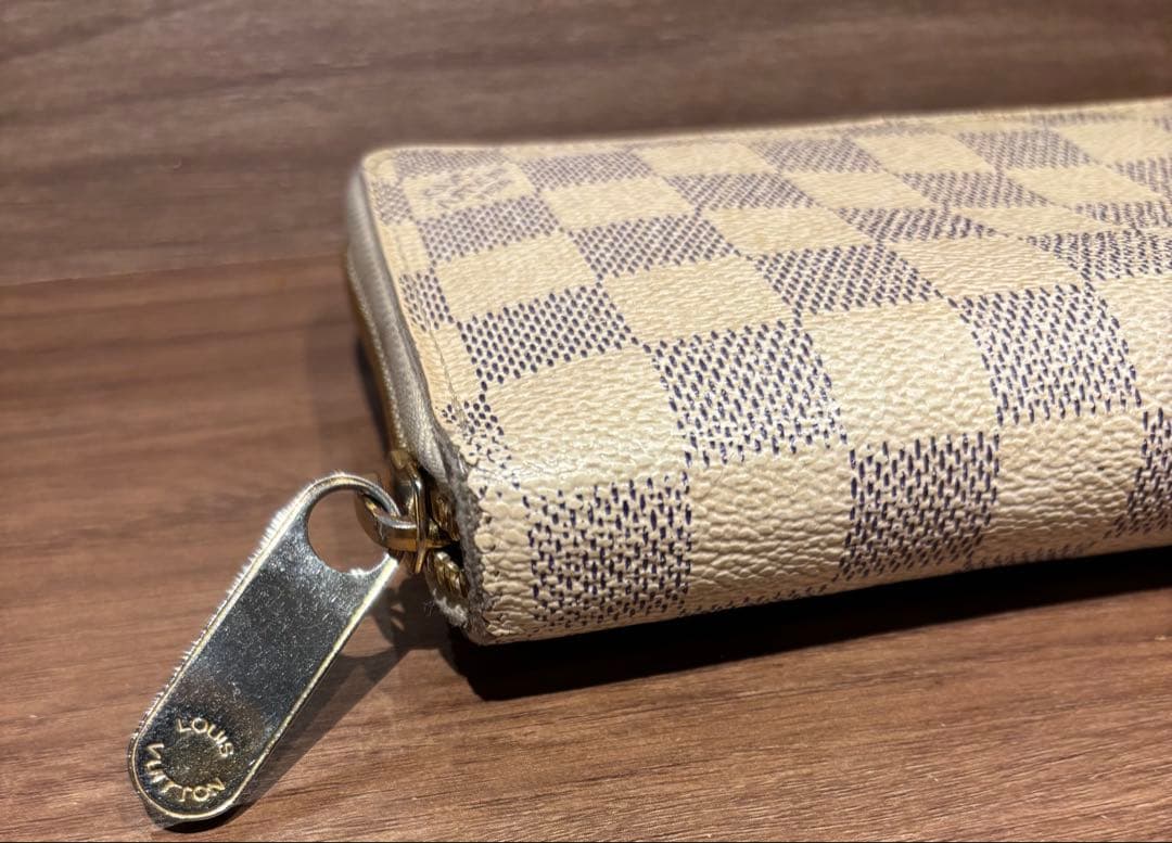 LOUISVUITTON ルイヴィトンダミエアズール　 ジッピーウォレット長財布
