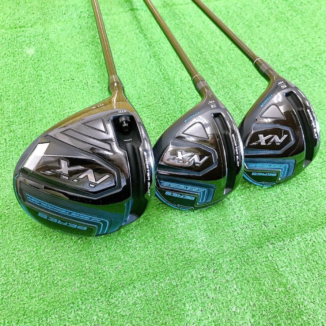 シ16★超希少女性用レフティ★BERES NX 3本レディースクラブセット A左