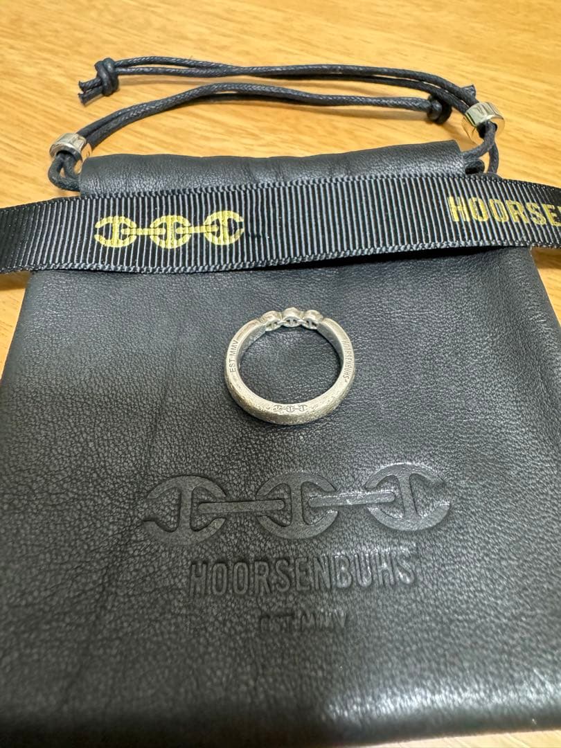 HOORSENBUHS】ホーセンブース／トライリンク／ピンキーリング／指輪