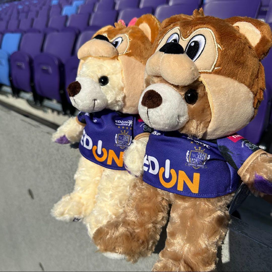 サンフレッチェ広島】ご当地ベア サンチェぬいぐるみ - メルカリ