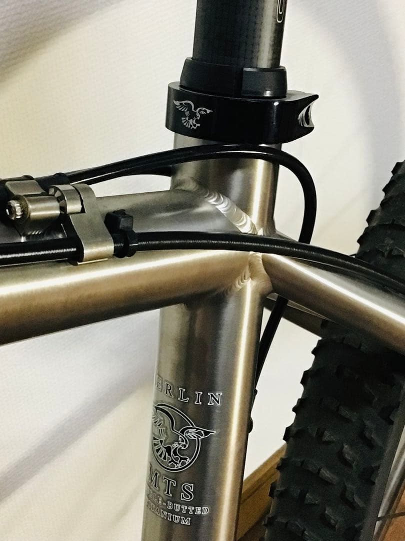 USA MERLIN MTB チタニウム XLM 半完成車 S 未使用 半値以下