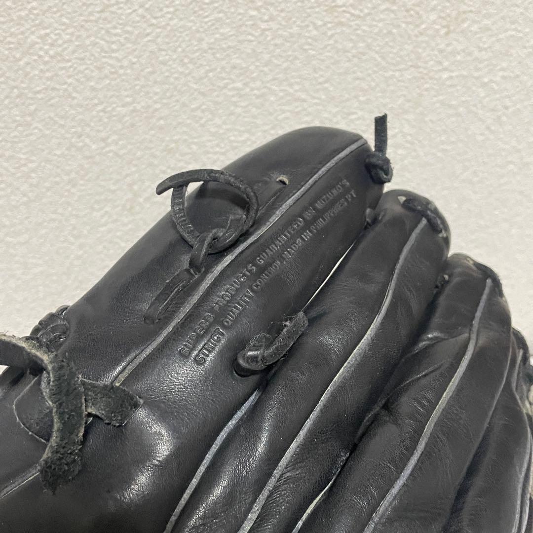 MIZUNO外野手用 ワールドウィン 軟式グローブ ブラック 送料無料&即日発送