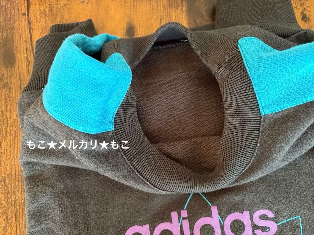 80〜90s adidas アディダス　マルチカラー　スウェット