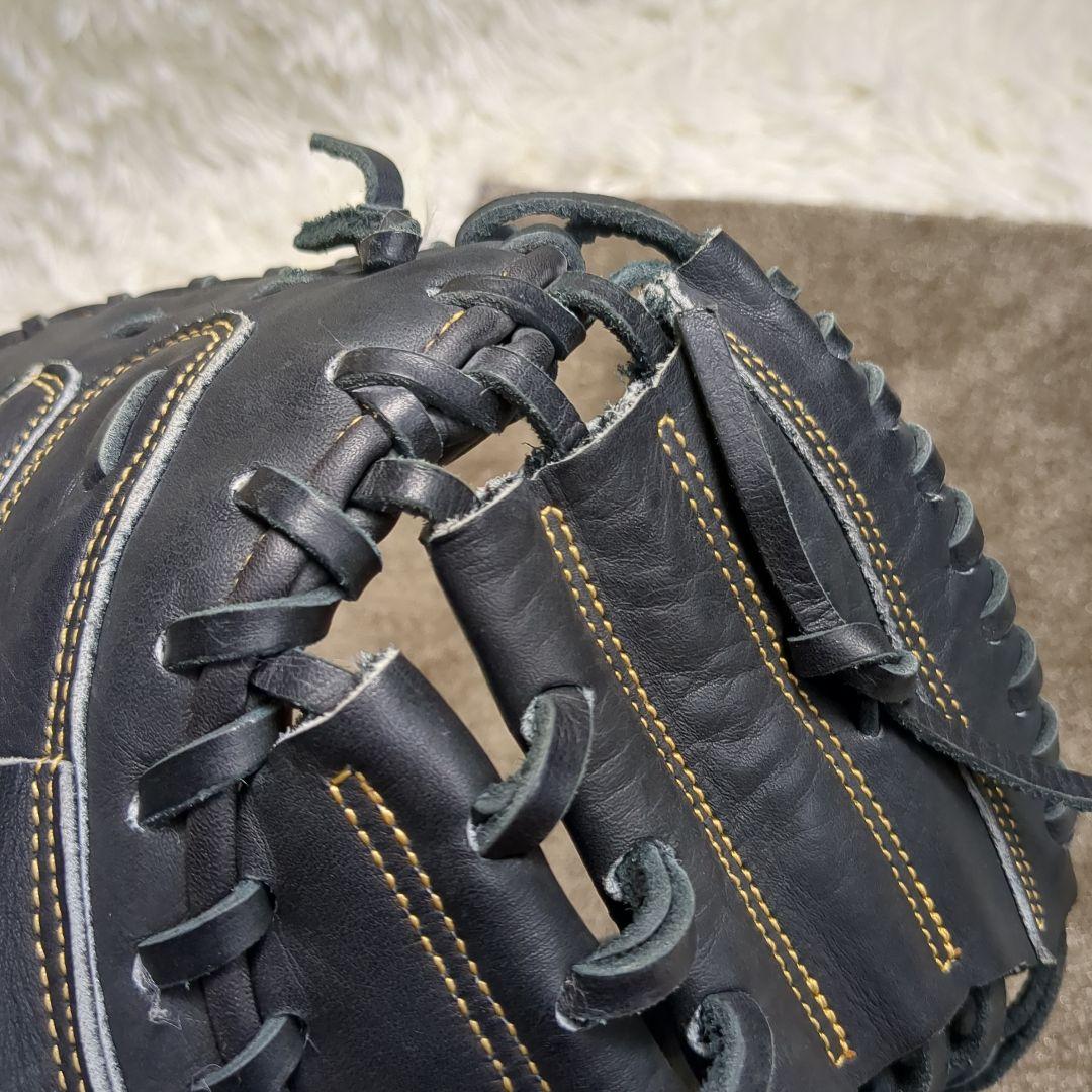 【美品✨SSK✨右投げ】軟式 少年 野球 キャッチャー ミット グローブ 黒