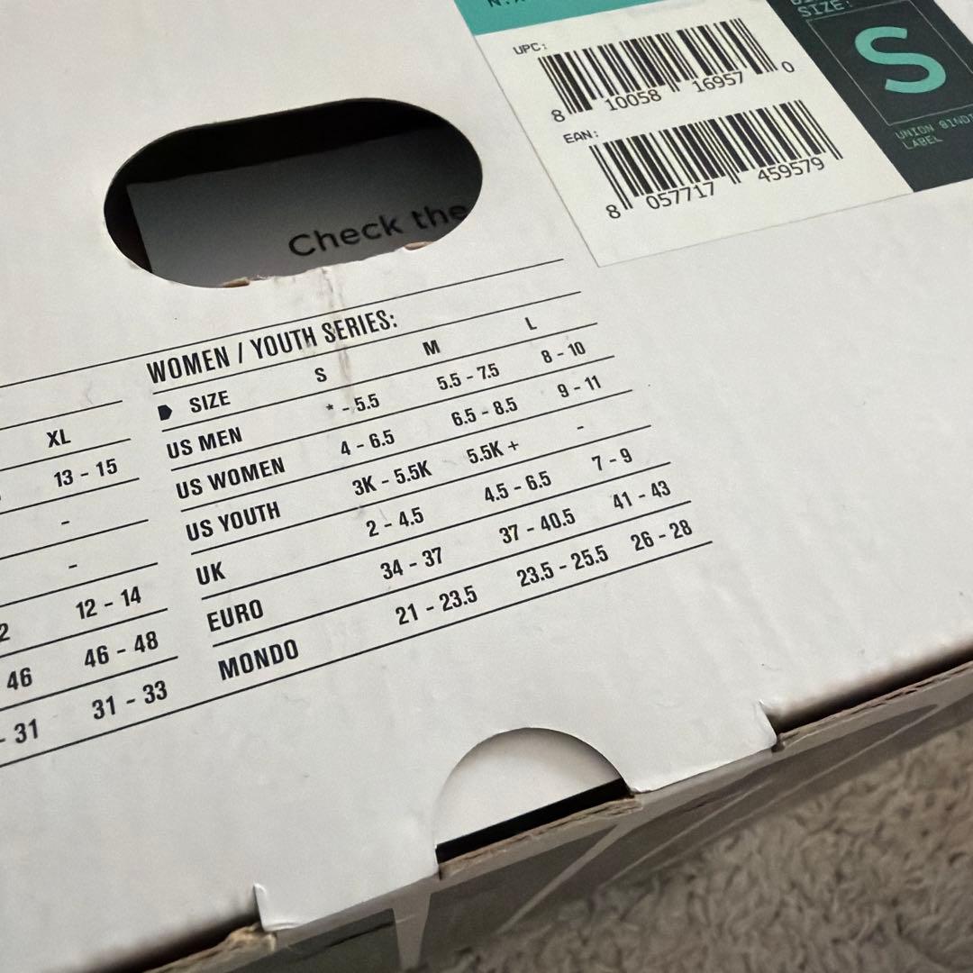 【新品未開封】UNION TRILOGY ビンディング Sサイズ