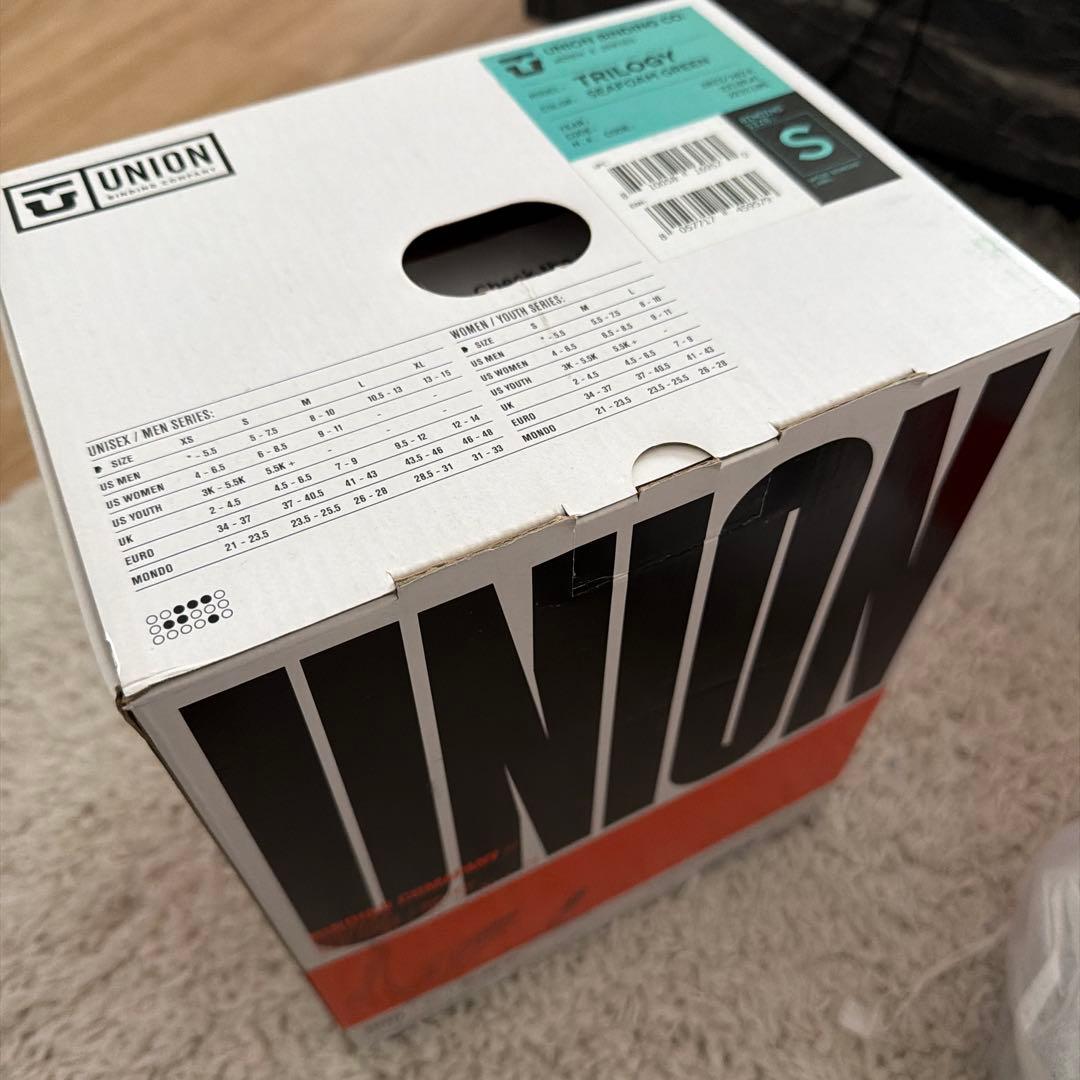 【新品未開封】UNION TRILOGY ビンディング Sサイズ
