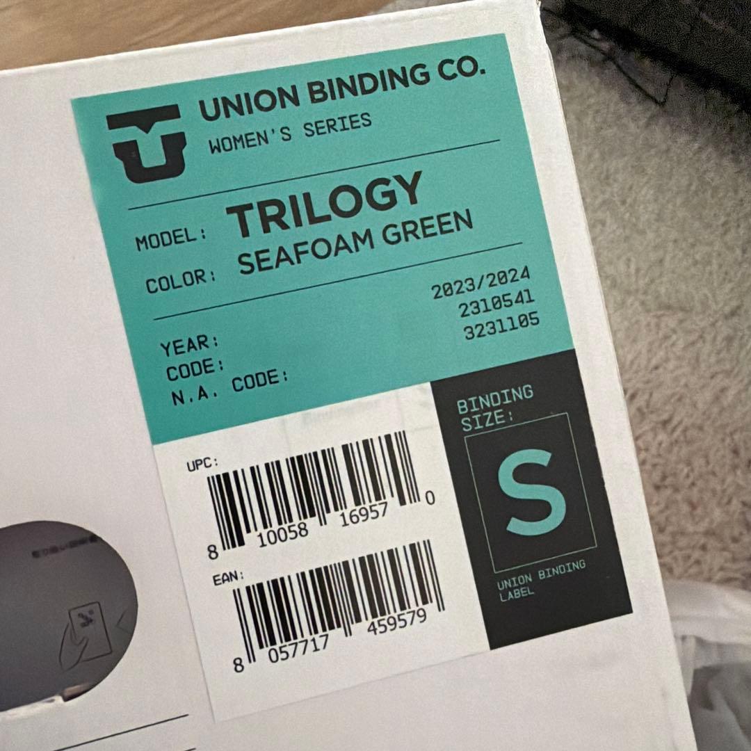 【新品未開封】UNION TRILOGY ビンディング Sサイズ