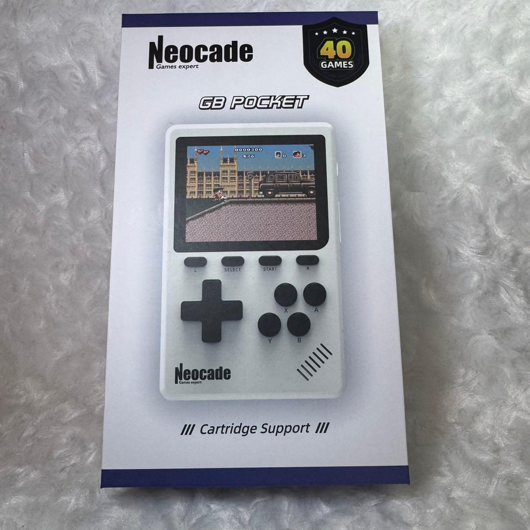 NEOCADE 互換機 レトロゲーム機 GBA用 ポータブルゲーム機 携帯可
