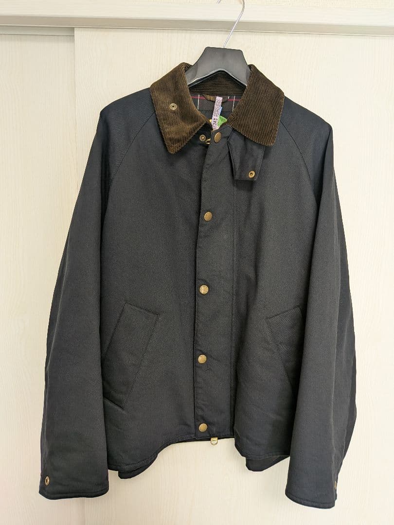 Barbourコーデュラデニム トランスポートジャケット