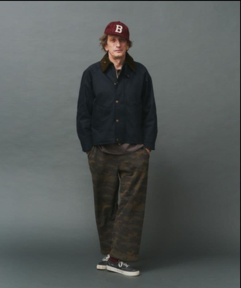 Barbourコーデュラデニム トランスポートジャケット