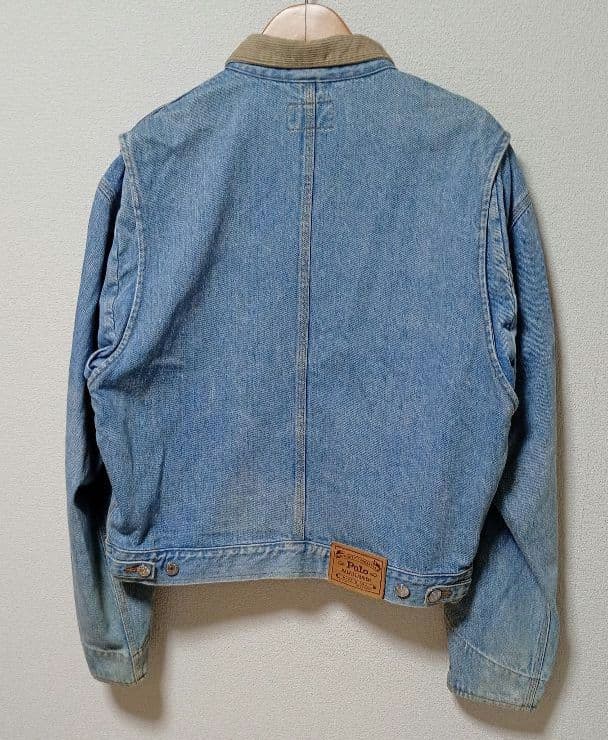 ポロラルフローレン　デニムジャケット　Mサイズ