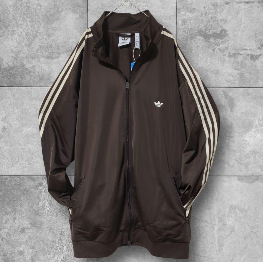 3XL アディダス トラックジャケット ブラウンベッケンバウアー