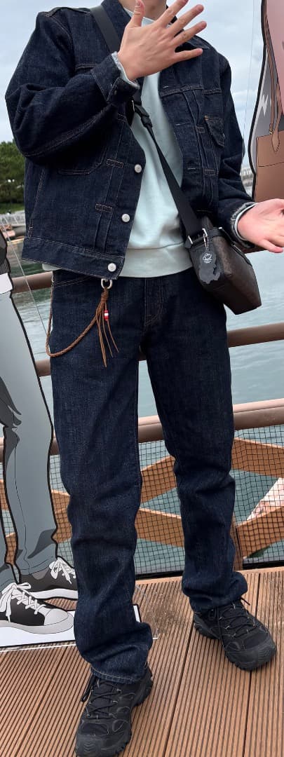 GAP ヘビーウェイトデニムジャケット・パンツセット