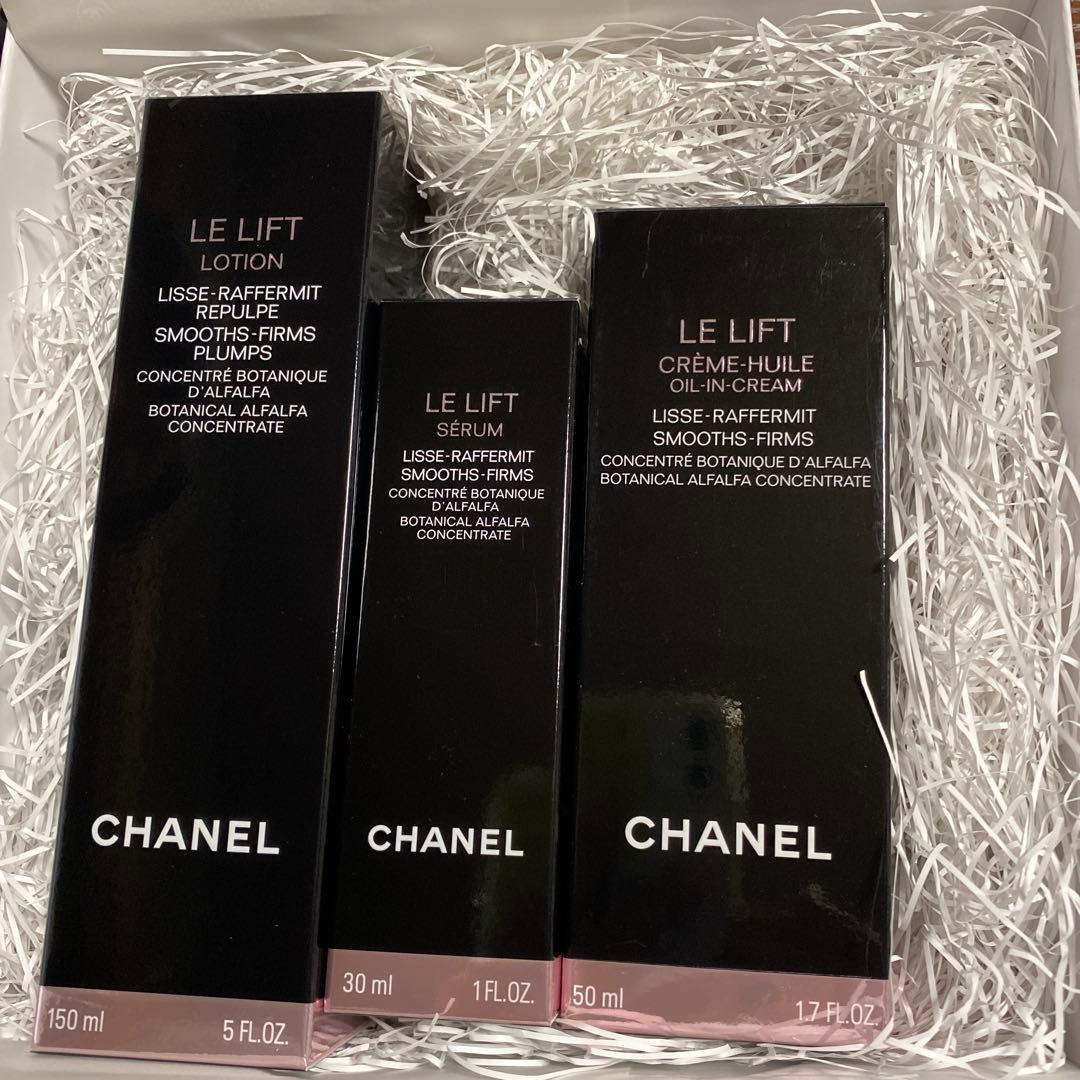 CHANEL ル　リフトローション ル　リフトセラム ル　リフトクリーム　ユイル