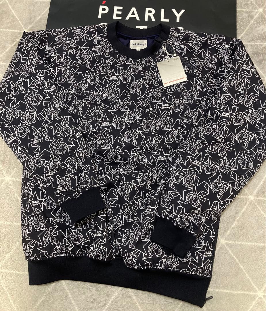 新品 ジャックバニー ドラえもん ラミネートタフタ中綿スニードジャック（4）M紺