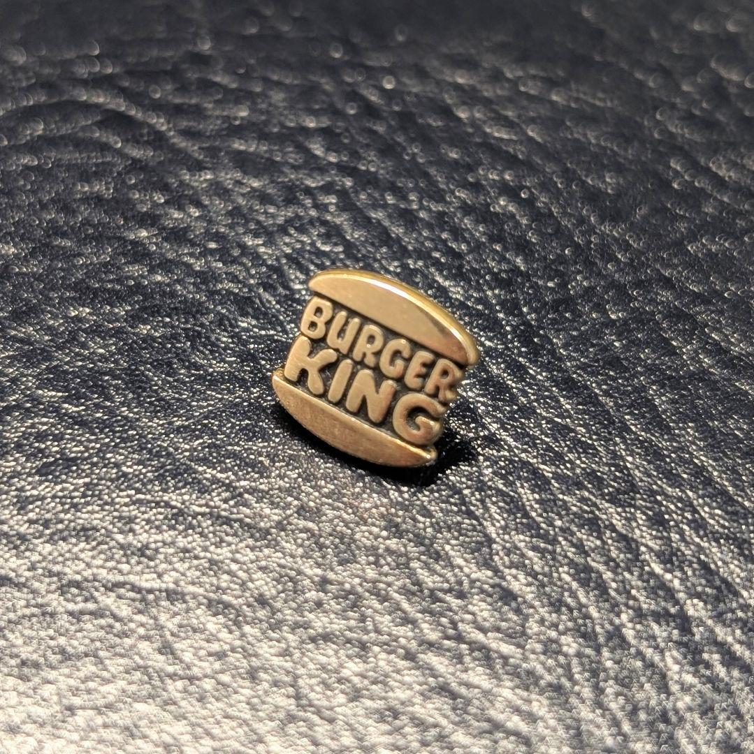 BURGER KING バーガーキング ハンバーガー ピンバッジ ロゴ