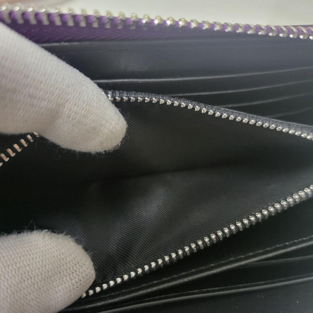 R*様 新品✨️COACH コーチ 長財布 シグネチャー パープル