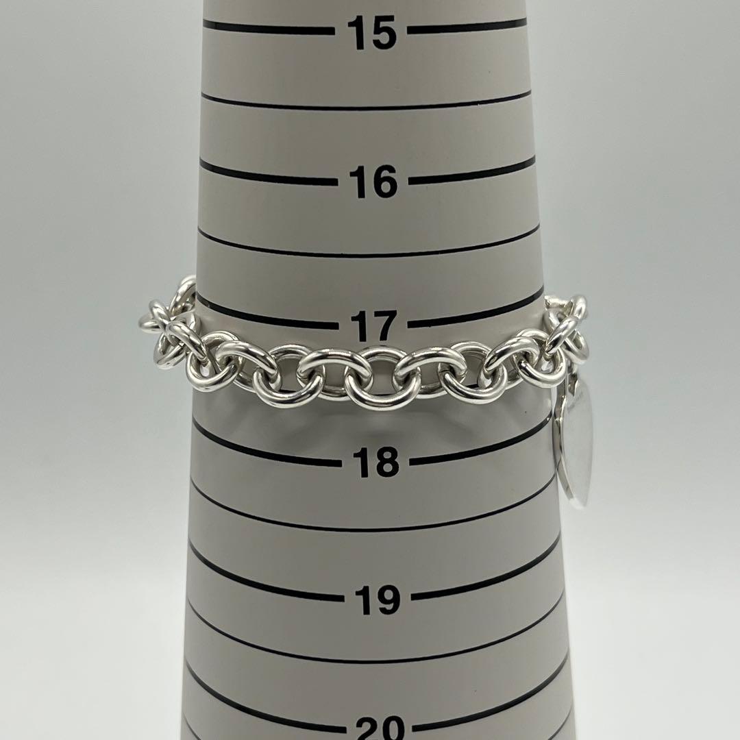 ティファニー TIFFANY&CO ハートタグ チェーン ブレスレット SV