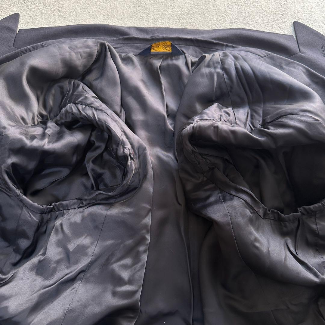 ゆ*ん様 42(XL) 大きいサイズ‼️　ダブル　ブルックスブラザーズ　紺ブレザ