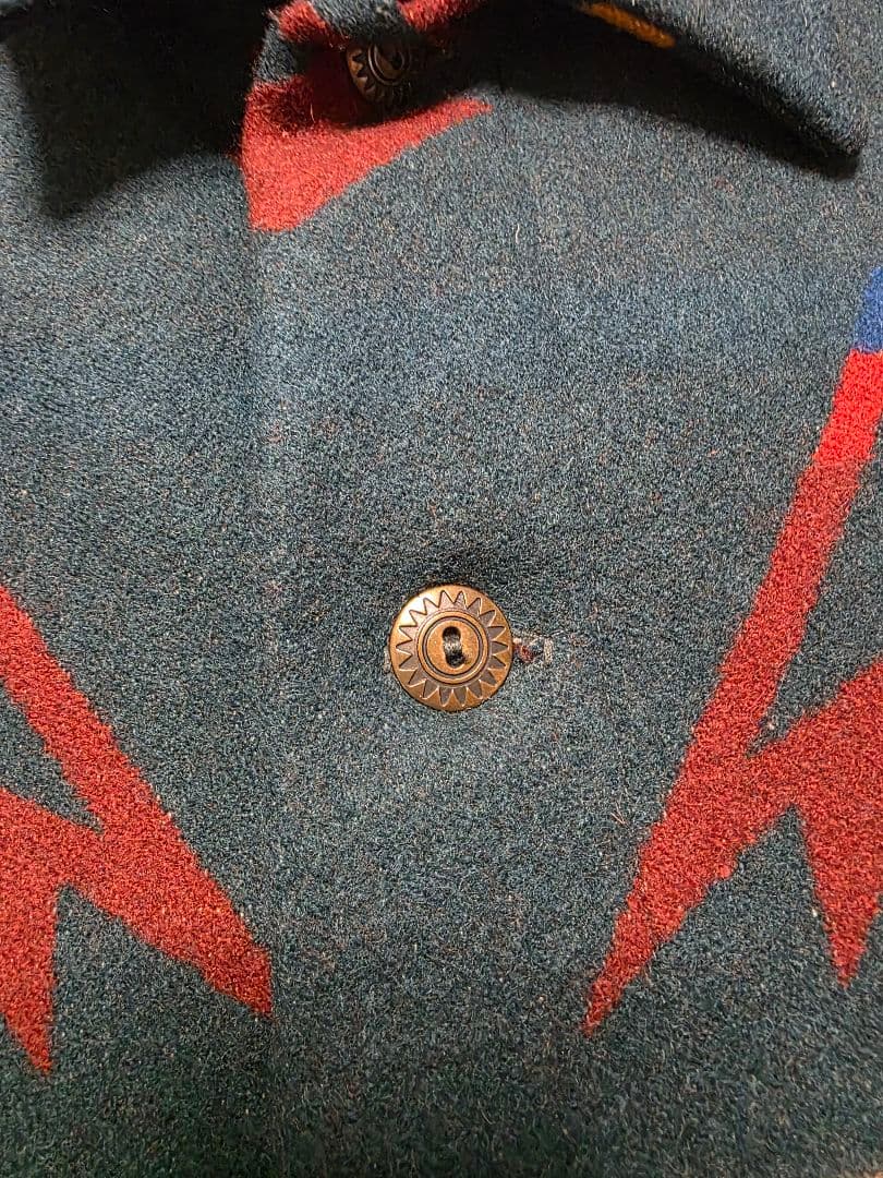 希少　状態良　80s pendleton ウールコート　ヴィンテージ　M