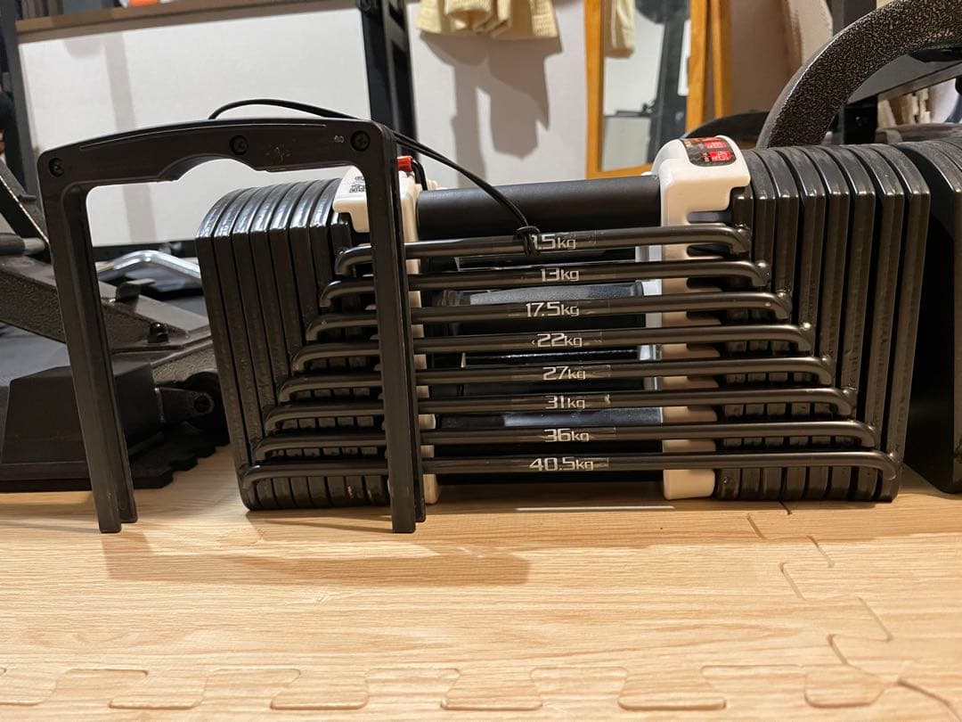 FIELDOOR ブロックダンベル　40.5kg 2個セット