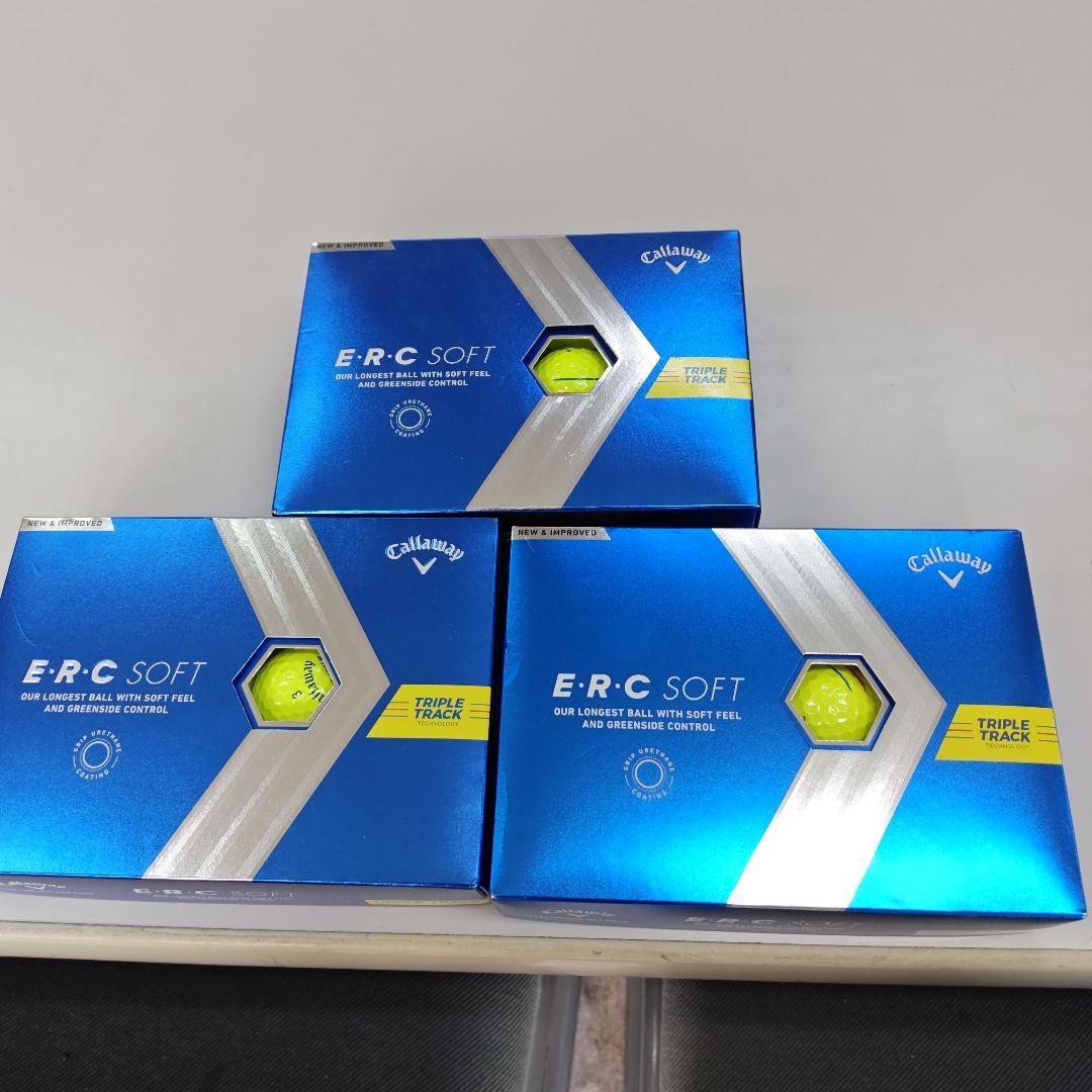 Callaway E.R.C. Soft ゴルフボール 3箱セット