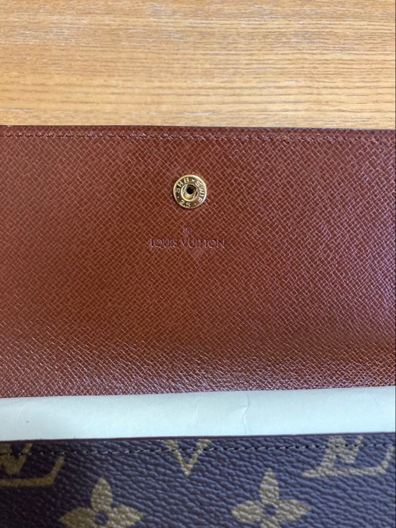 新古品①　Louis Vuitton モノグラム 長財布　ヴィンテージ