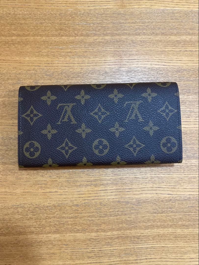 新古品①　Louis Vuitton モノグラム 長財布　ヴィンテージ