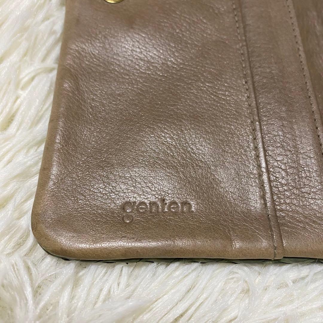 【良品✨】genten パイソン ヘビ革 ＋　カルティエポーチ