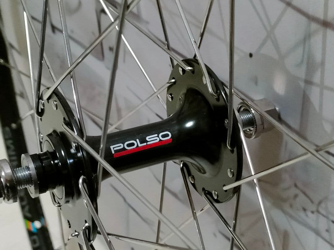 ピスト 競輪 700C ホイール 車輪 X-KEYMET(KINLIN) ブルー - メルカリ