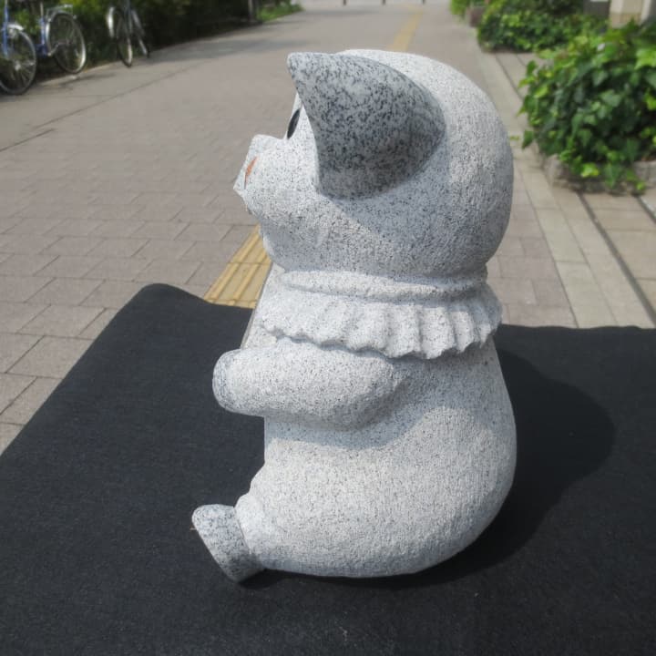 千客万来 ぶた ブタ 豚 Ｐｉｇ 玄関 置物 トントン拍子で商売繁盛 オブジェ