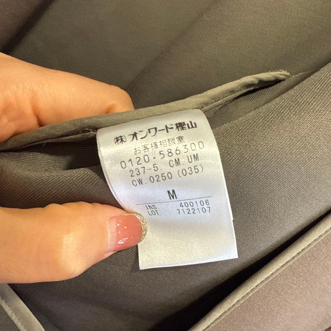 美品です人気カラー　アンフィーロ【洗える】ダブルフェイス ショートコート