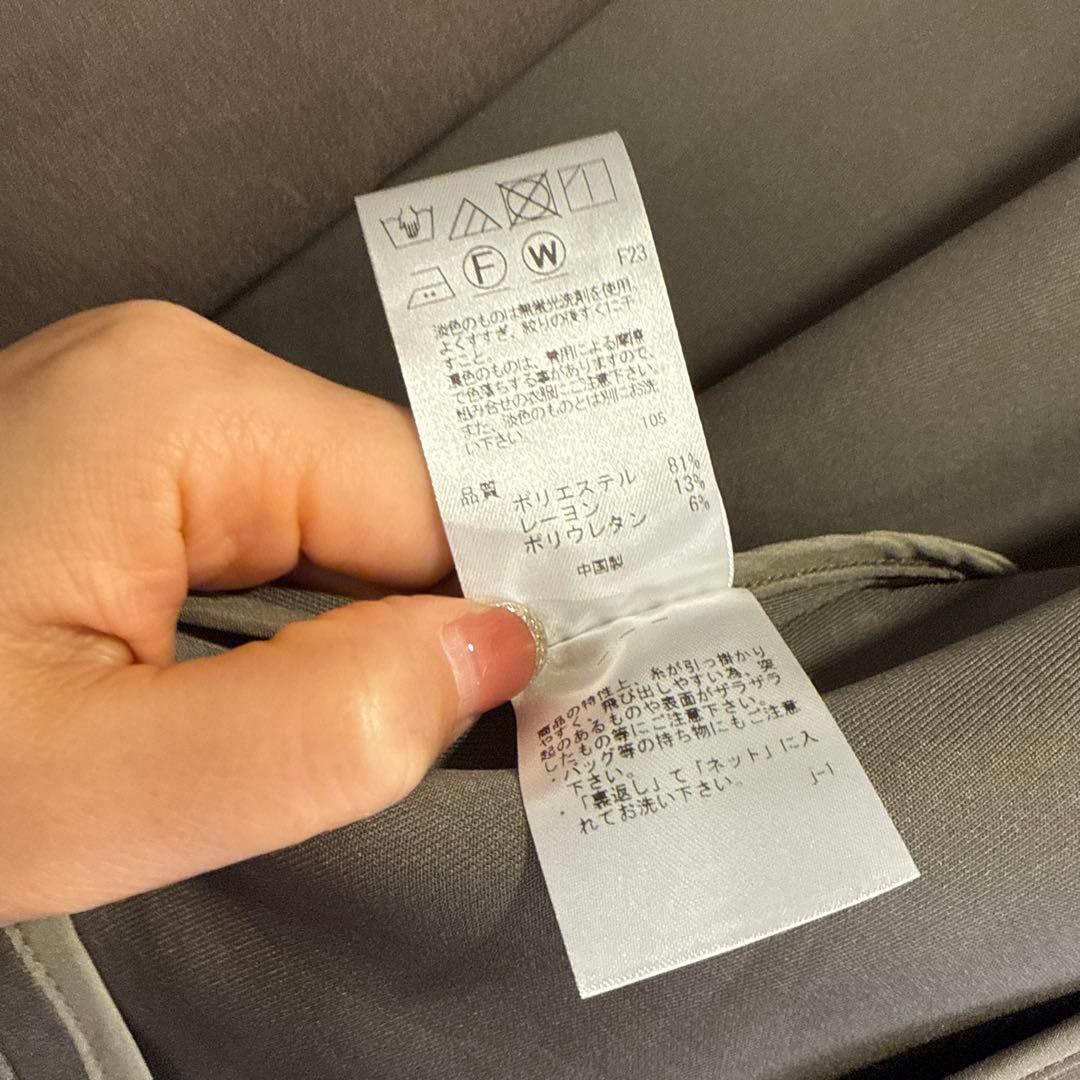 美品です人気カラー　アンフィーロ【洗える】ダブルフェイス ショートコート