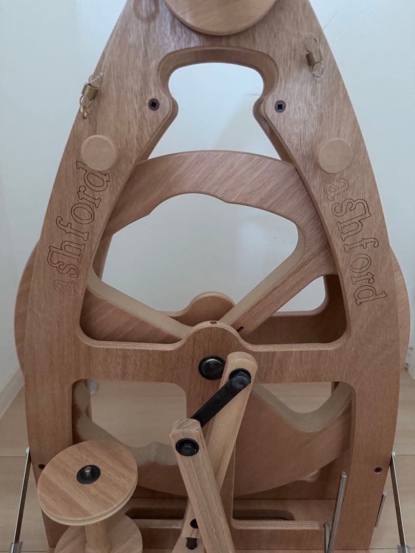 Ashford アシュフォード Joy2 ダブルペダル 折り畳み 糸車 糸紡ぎ