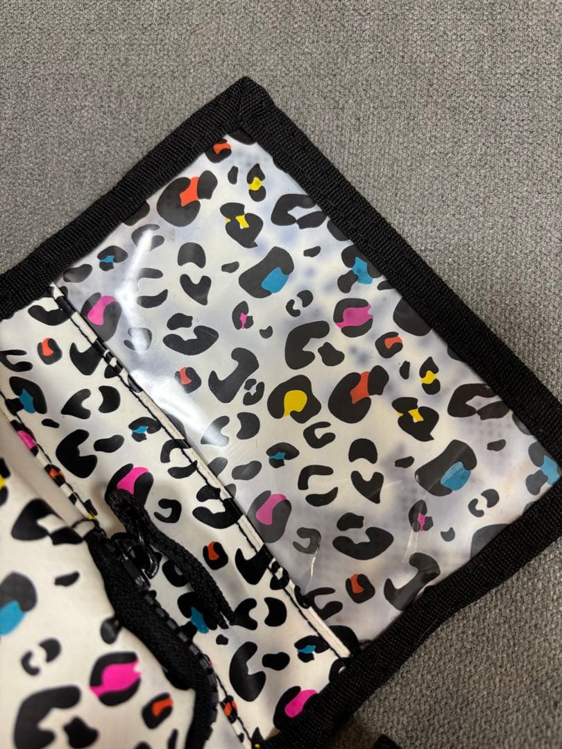 【美品5点】ICEPARDAL ヒョウ柄 スノーボード スキー ウェア セット