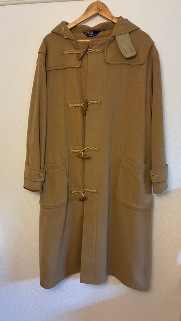 ポロラロフローレン　キャメル　ダッフルコート L ヴィンテージ