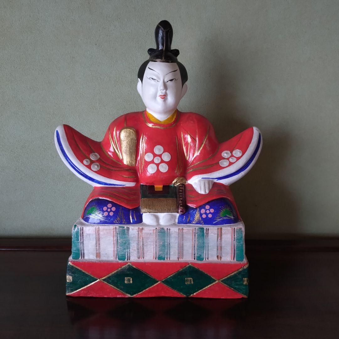 三次人形(みよしにんぎょう) 天神 広島県指定伝統工芸品 土人形 光人形