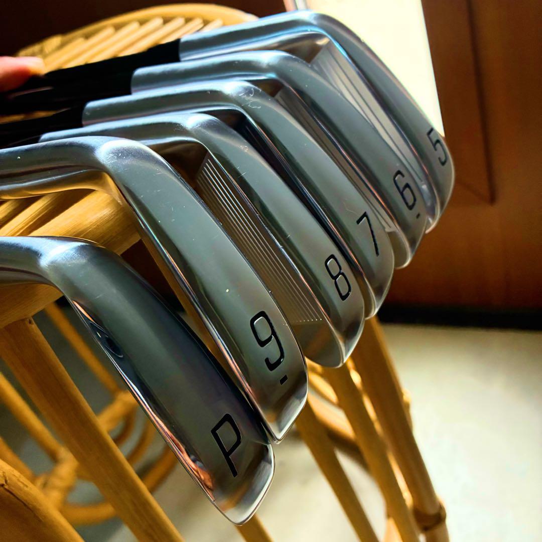 【極美品】ブリヂストンアイアン　241CB　5～P コーティング済み