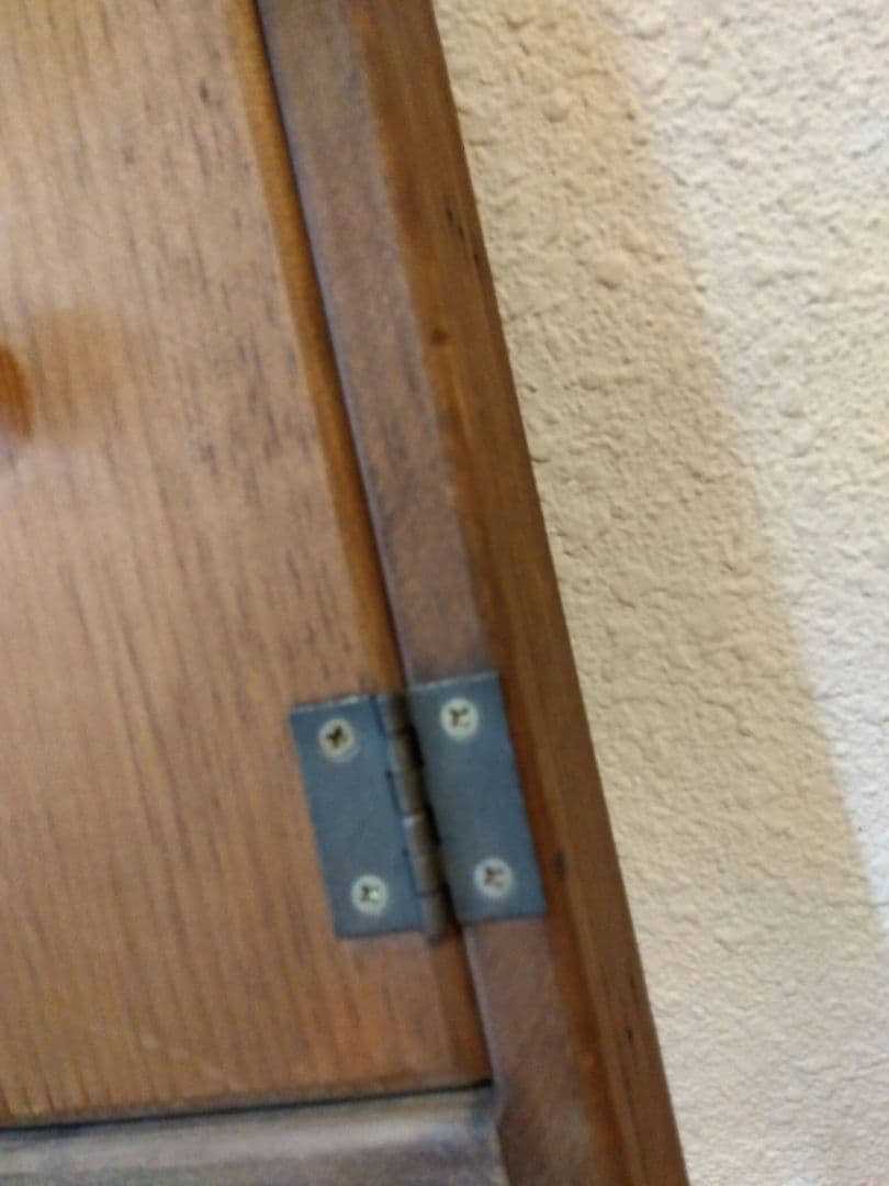 カントリー　ウォールシェルフ　ヴィンテージシェルフ　扉付