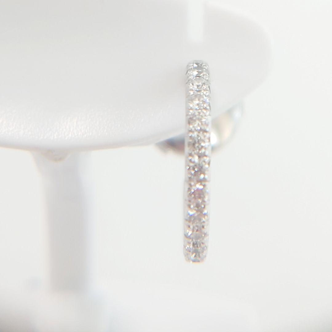 美品】ティファニー メトロ フープピアス スモール 片耳用 5609