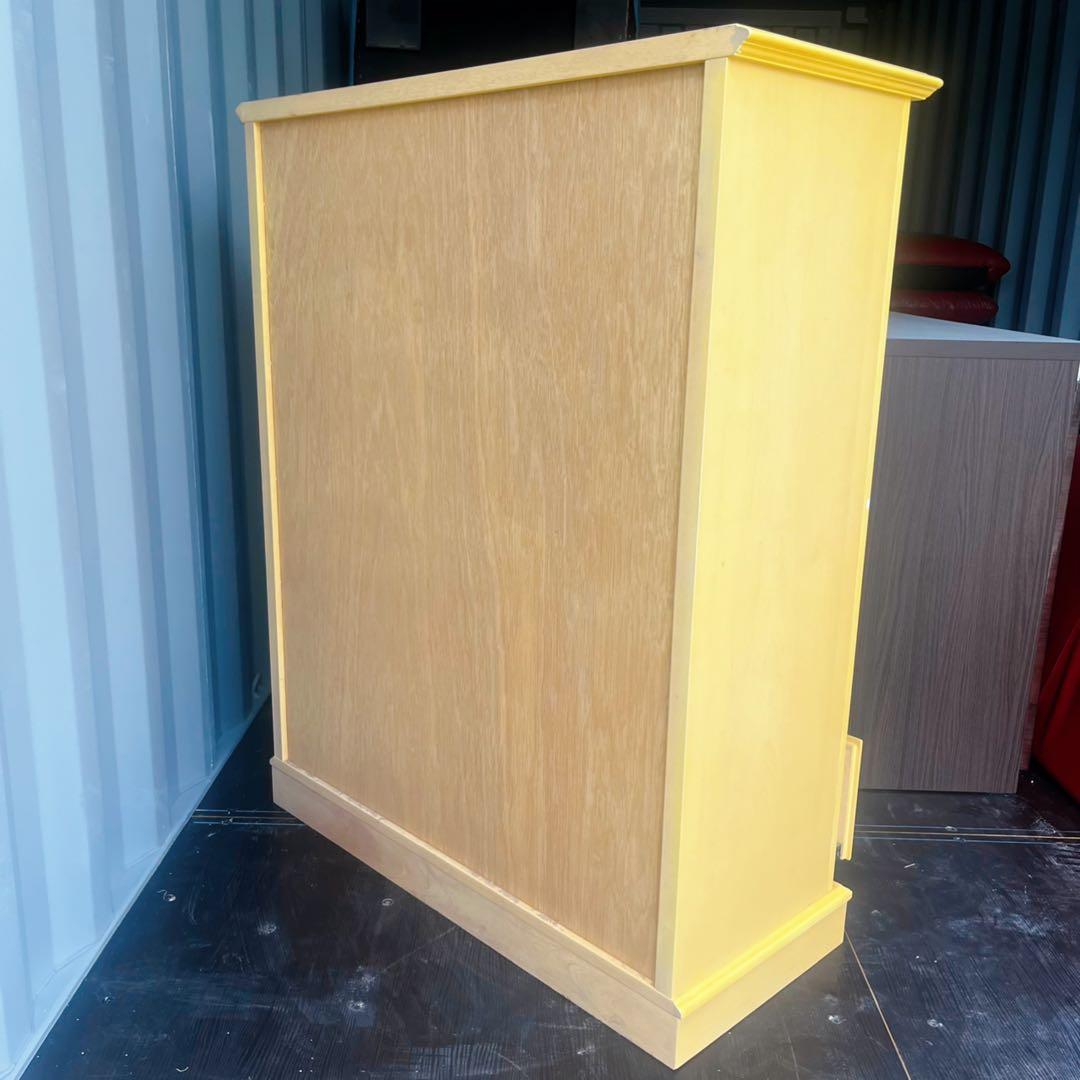 取付無料！大塚家具 マリアンディール アンティーク姫系6段イエロー