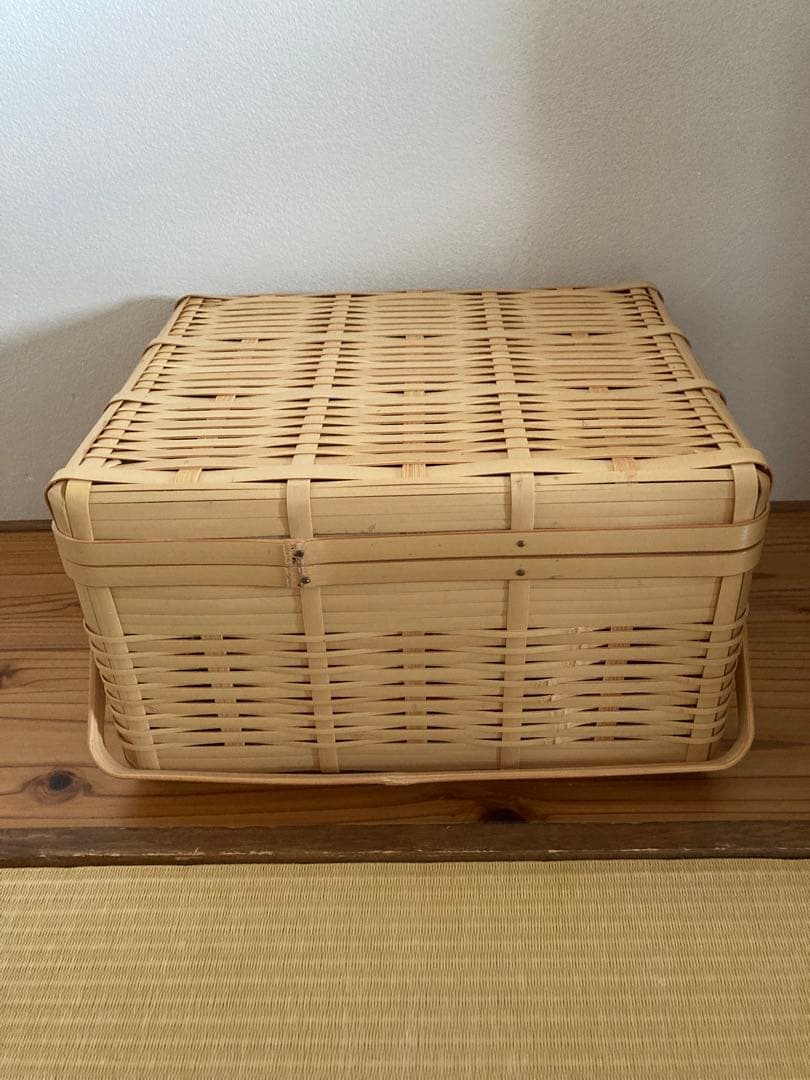 国内産✴︎竹籠　バスケット　大分県別府市